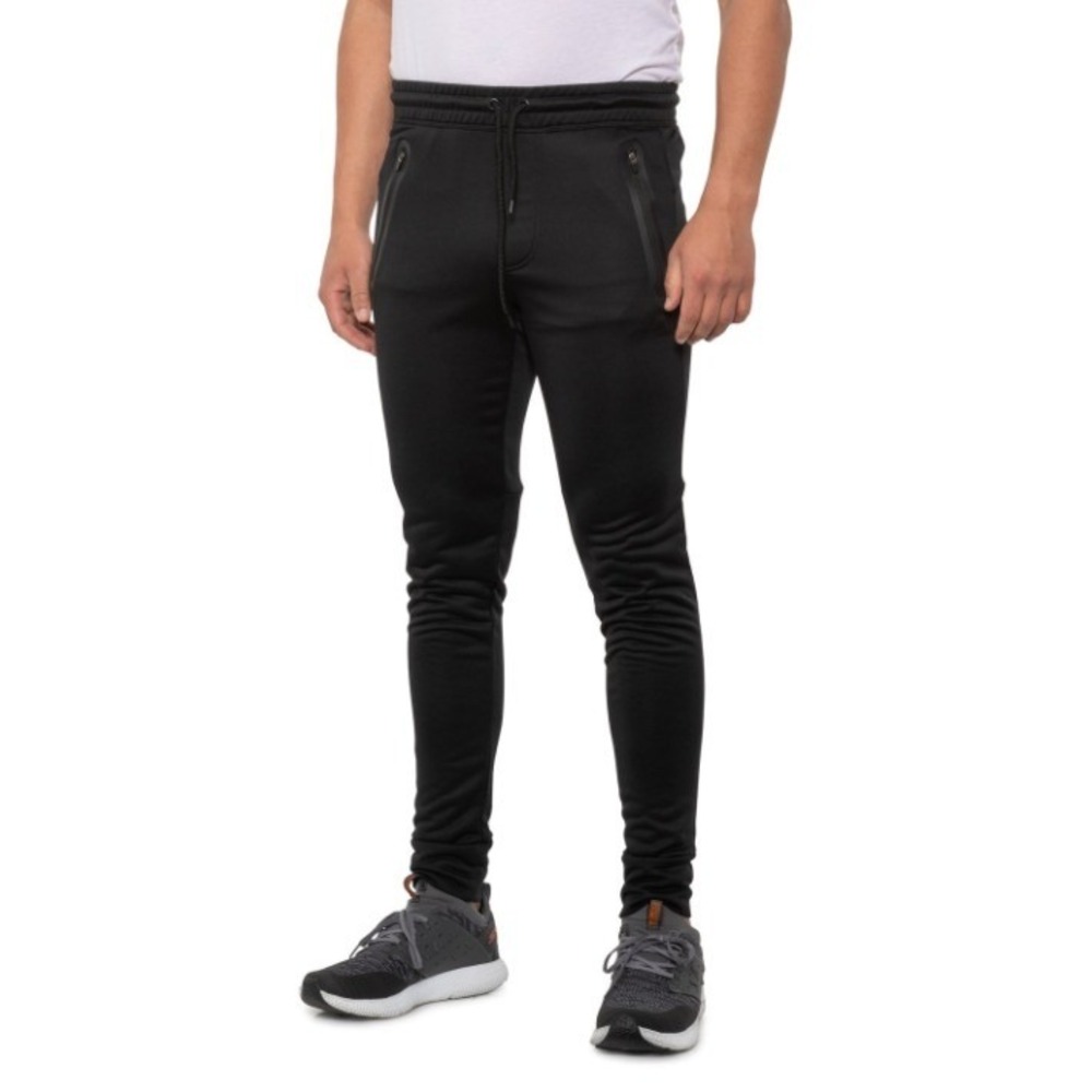 RBX Performance Jogger Pants Mens Large French Terry Tapered Thin Joggers New